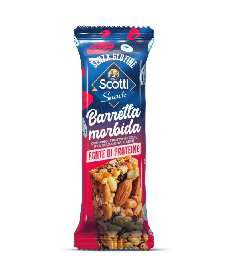 Barretta Morbida Frutta Secca No glutine 30 gr