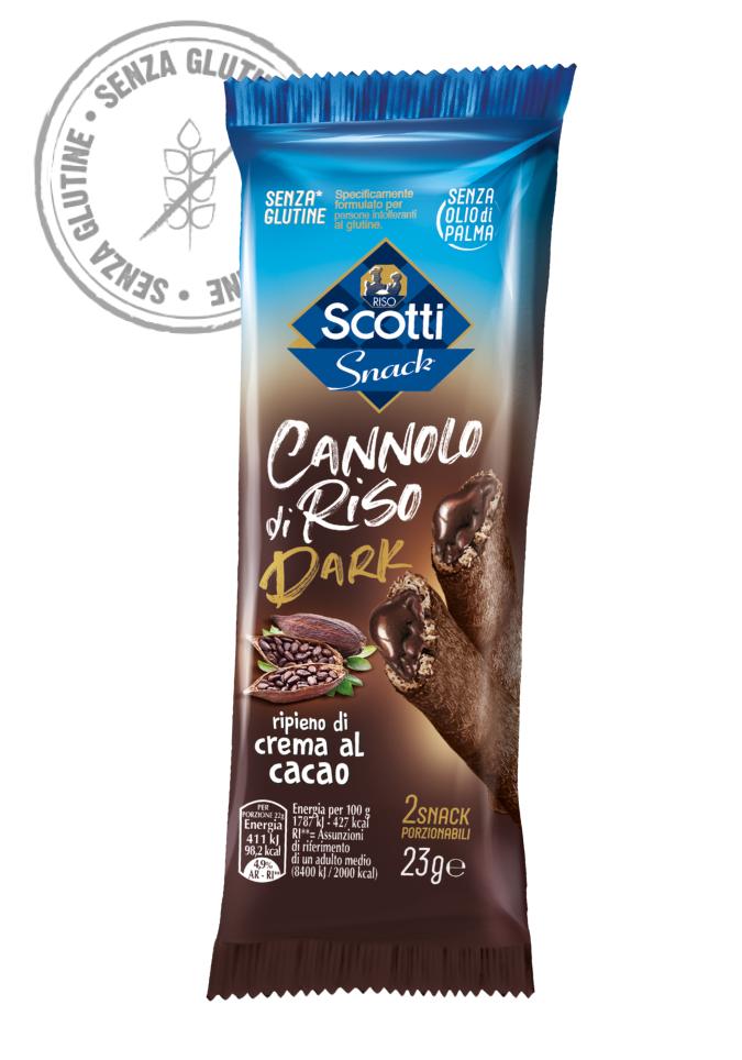 Cannolo Di Riso Dark 23 gr