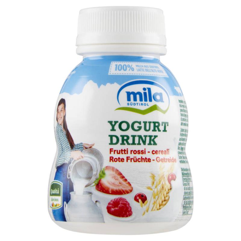Yogurt Drink Frutti Rossi Cereali int 200 gr